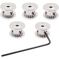 winsinn aluminio 2 GT GT2 H-Type sincrónica rueda 16 20 dientes Bore 3 mm 5 mm 8 mm 16T 20T Timing Polea para 3d…
